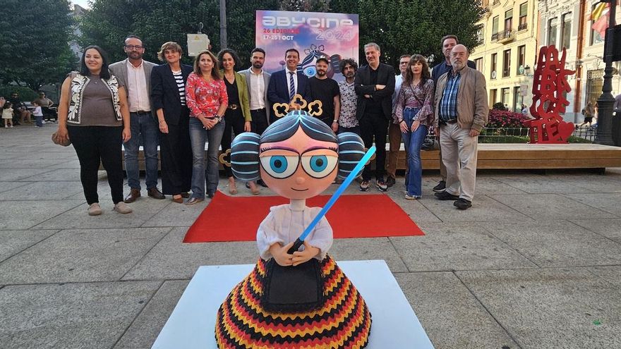 El Festival Abycine convierte en marioneta a su mítica "Llaneia" con tecnología 3D 'stop motion'