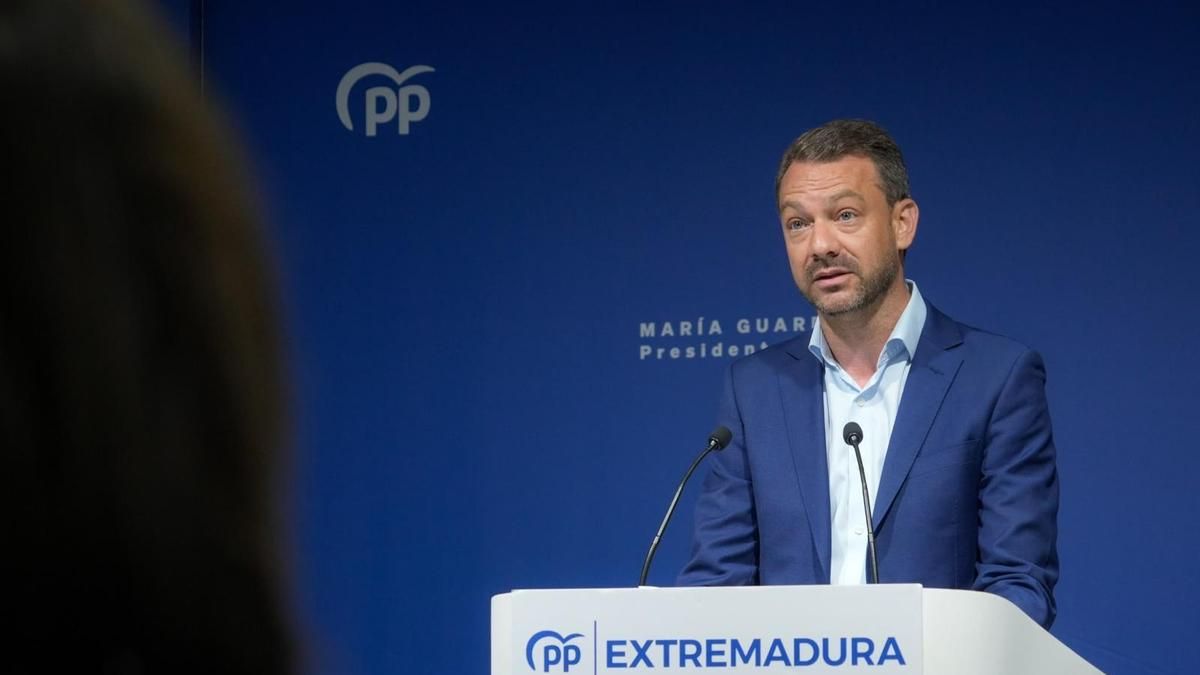 El PP de Extremadura carga contra el "silencio" del PSOE tras la condena al hermano de Pedro Sánchez