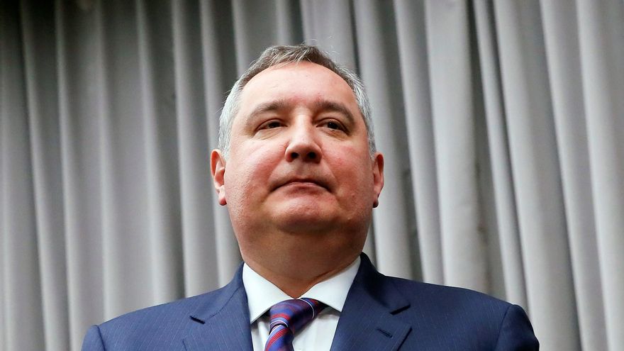 El jefe de Roscosmos, Dmitri Rogozin, en una imagen de archivo. EFE/ Maxim Shemetov