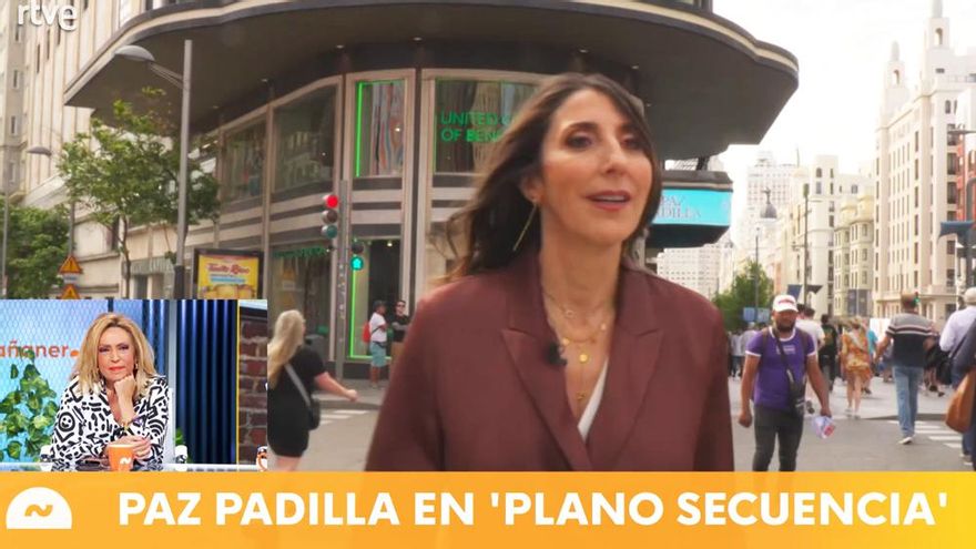 Paz Padilla reaparece en TVE mientras los de 'Sálvame' vuelven a la carga contra ella en 'Ni que fuéramos'