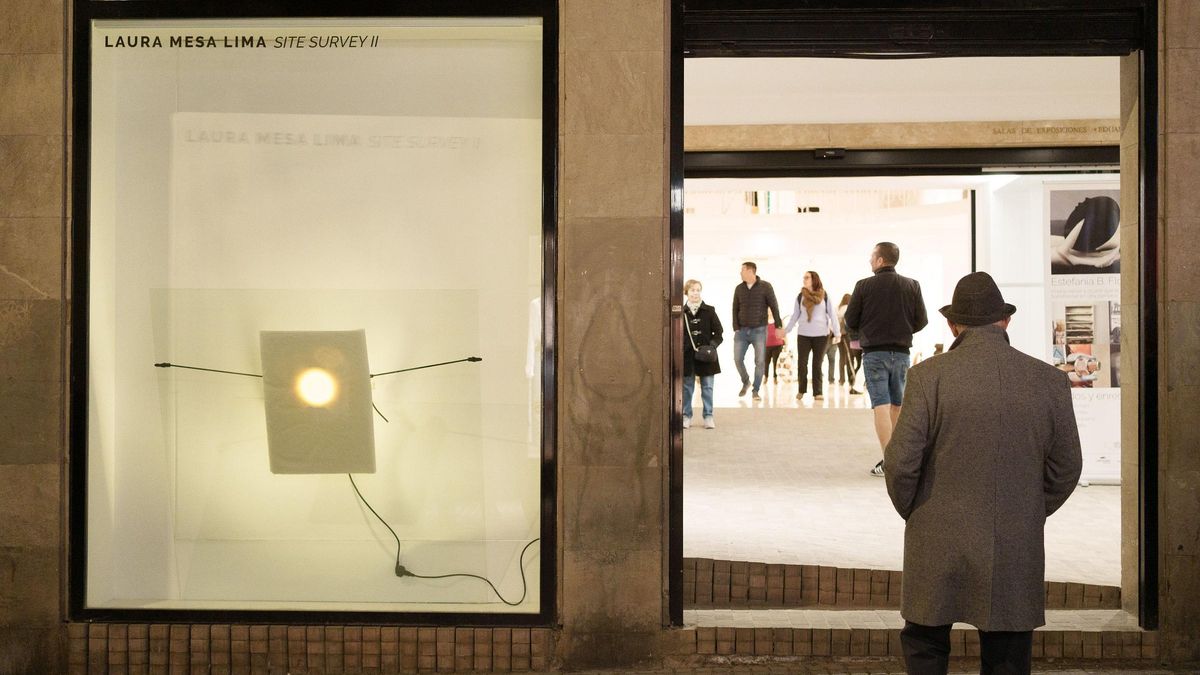 El espacio ‘La ventana’ del Círculo de Bellas Artes de Tenerife expone una creación de la artista Laura Mesa