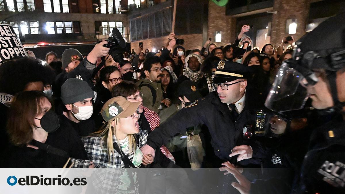 Decenas de detenidos en Yale y la Universidad de Nueva York durante las ...