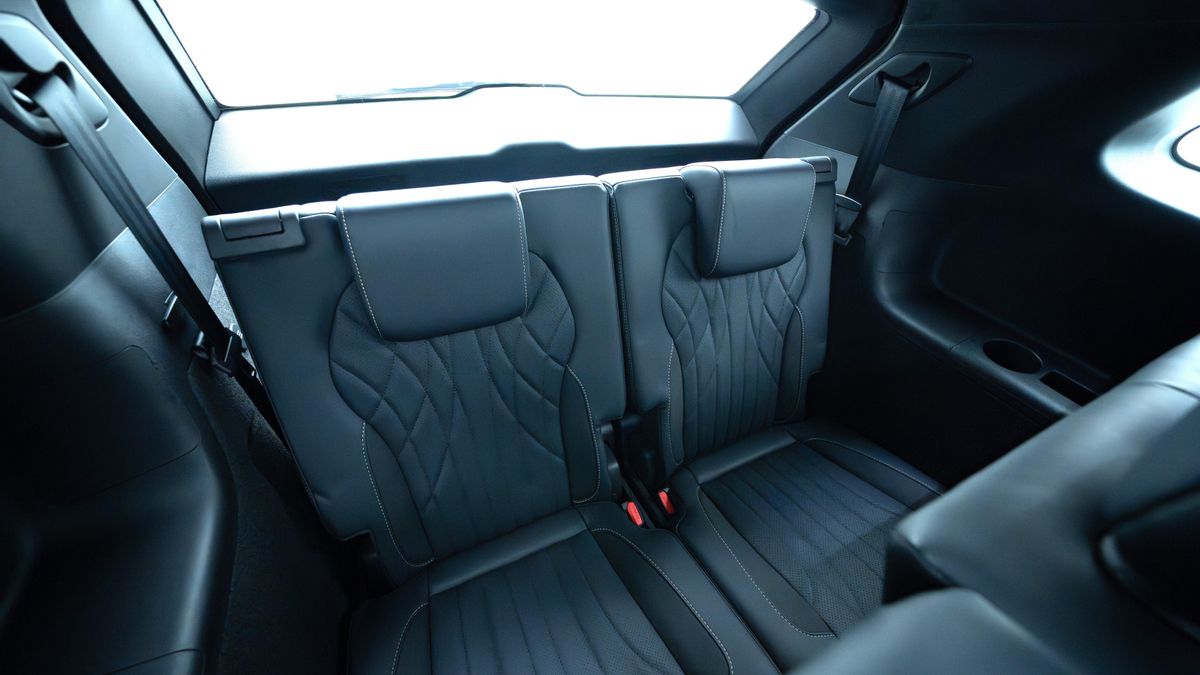 Los asientos traseros adicionales en el modelo de siete plazas.