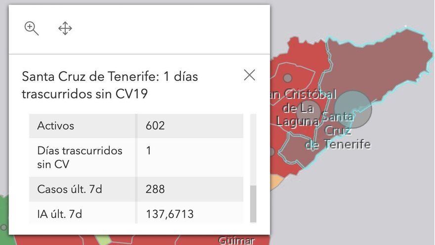 Datos epidemiológicos de Santa Cruz de Tenerife