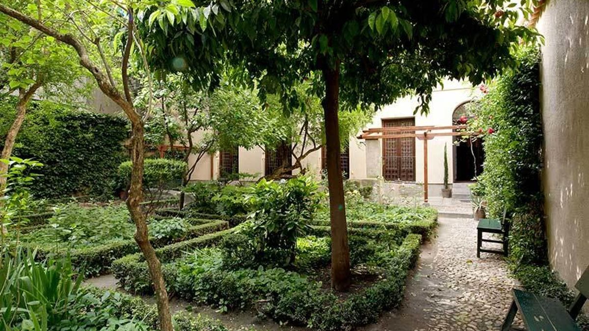 Jardín de la Casa Museo Lope de Vega