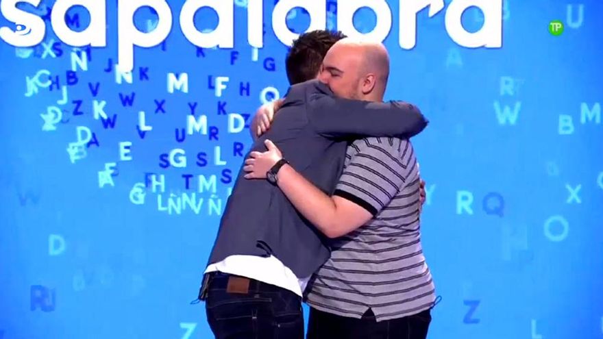 Christian Gálvez saluda a Fran en su regreso a Pasapalabra