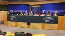 Imagen de la jornada desarrollada en el Parlamento Europeo