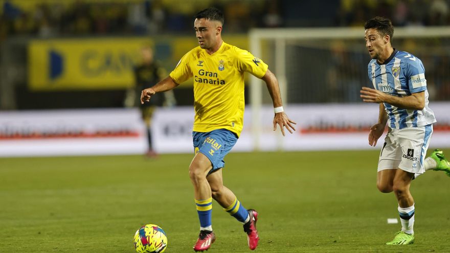 El Málaga deja a la UD Las Palmas sin liderato