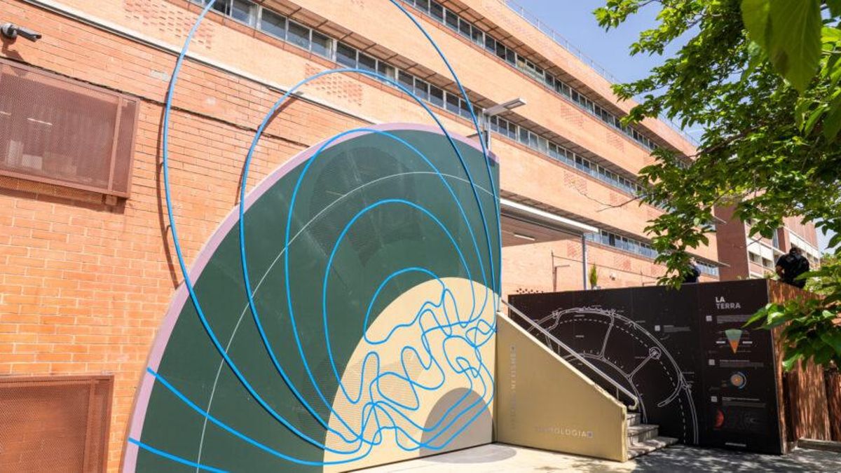 Un "jardín geológico" se convierte en el primer museo al aire libre que se inaugura en Barcelona