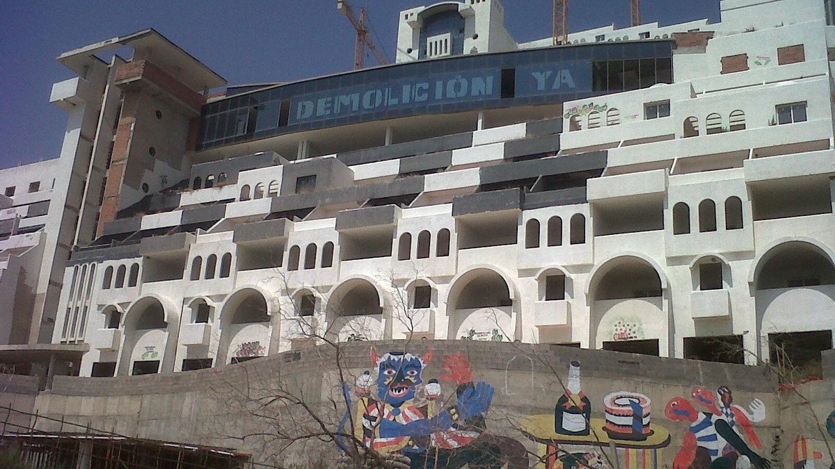 Archivo - El hotel de El Algarrobico en Carboneras (Almería).