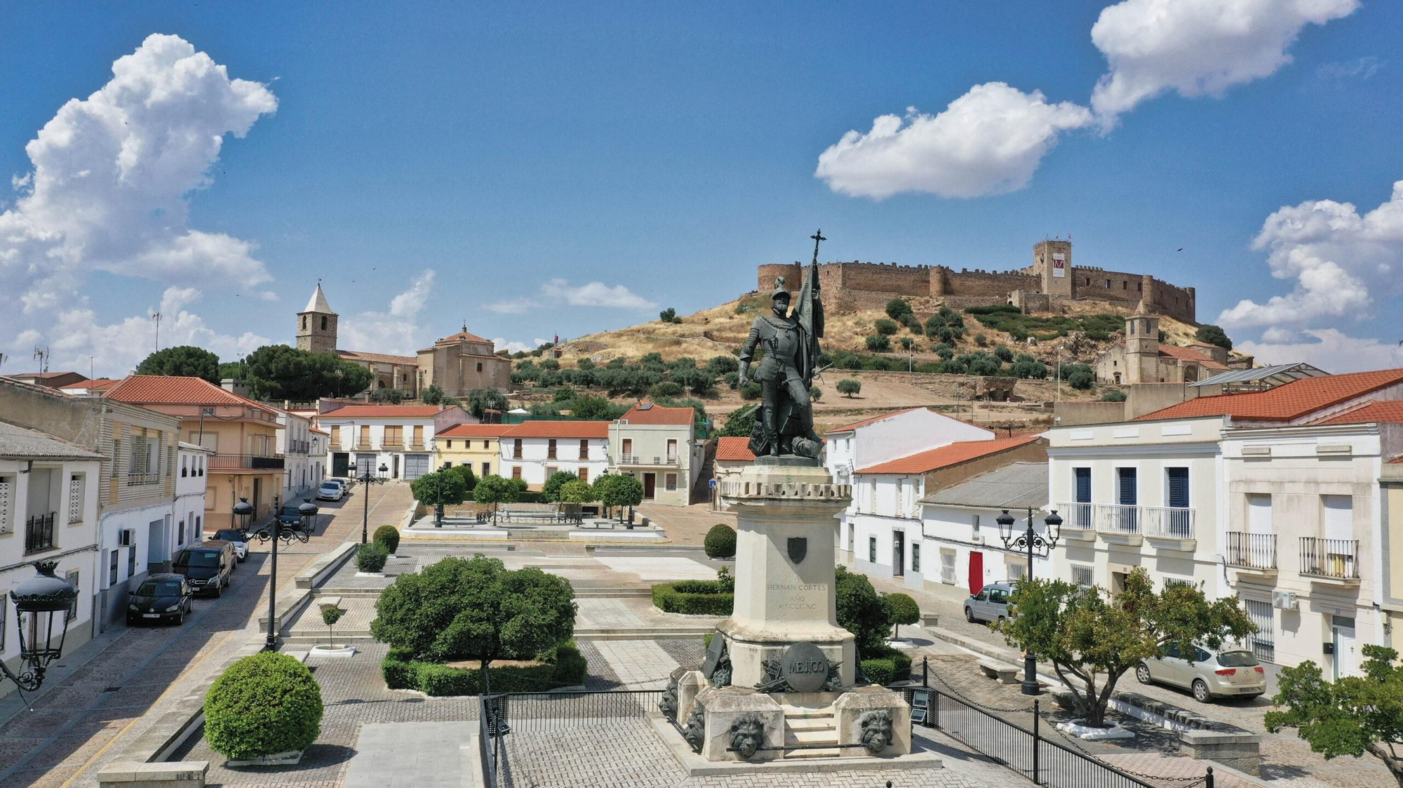 Hernan Cortes Square.