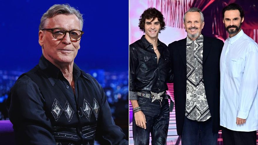 Nacho Duato en 'Cara al show' y foto de la presentación de 'Bosé'