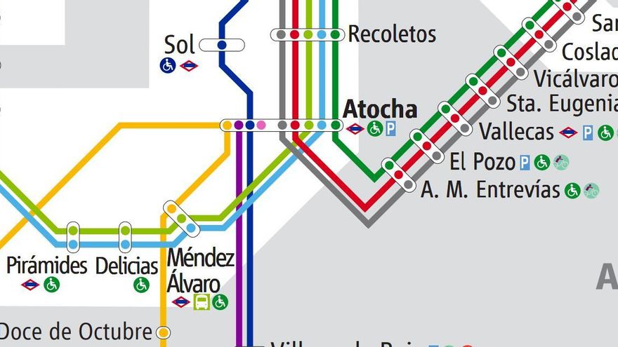 Corte de Renfe entre Atocha y Recoletos este lunes: cerrada una estación de Cercanías y solo un tren cada 15 minutos