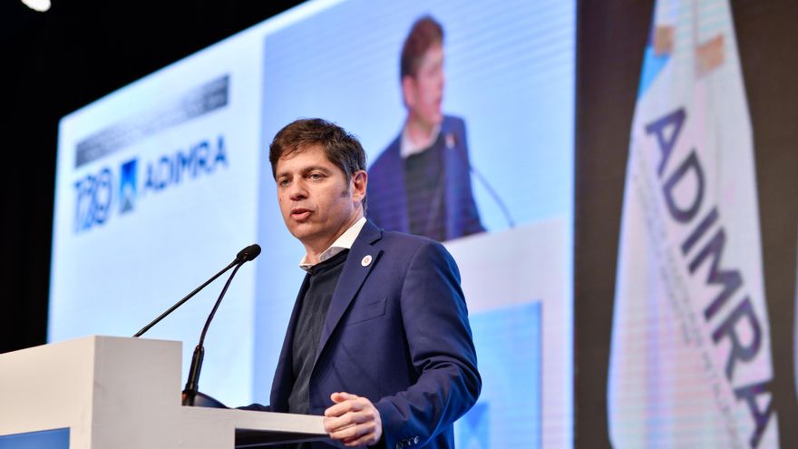 Kicillof: "La política industrial está de moda en todo el mundo menos en la Argentina"