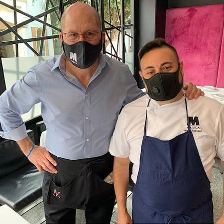 Braulio Rodríguez y José Luis Majuga.