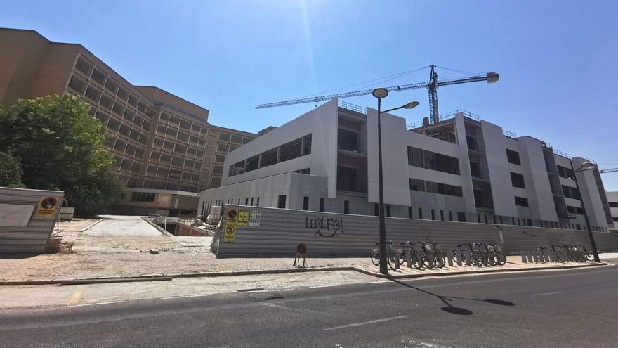 Sanidad iniciará en mayo del año que viene los derribos del edificio central del antiguo hospital la Fe de València