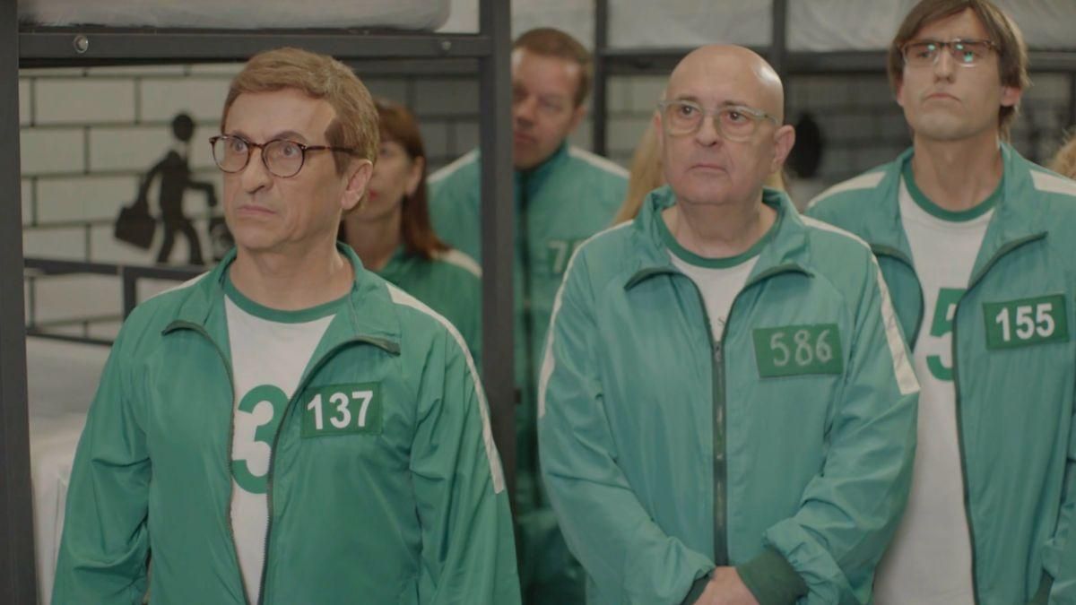 José Mota, parodiando a Alberto Núñez Feijóo en 'El juego del camelar'