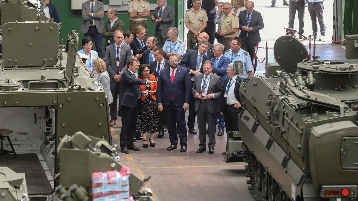 La fábrica de Santa Bárbara Sistemas de Trubia (Oviedo) fabrica 84 vehículos blindados adquiridos por el Gobierno de Letonia