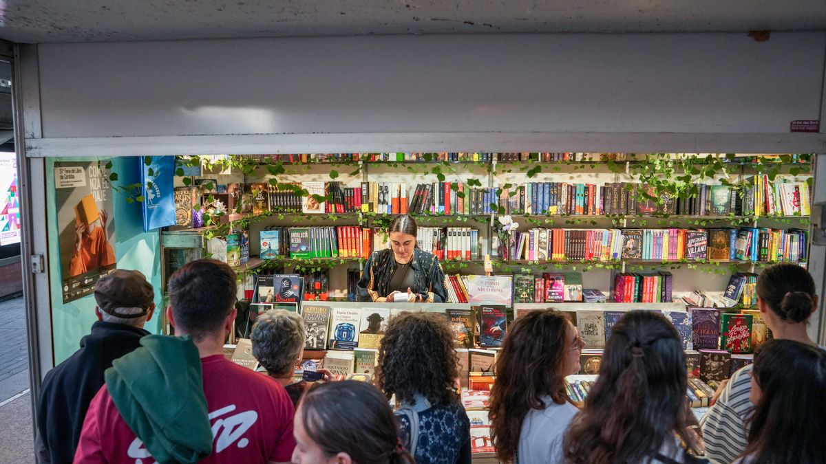 Ambiente de la 51ª Feria del Libro de Córdoba