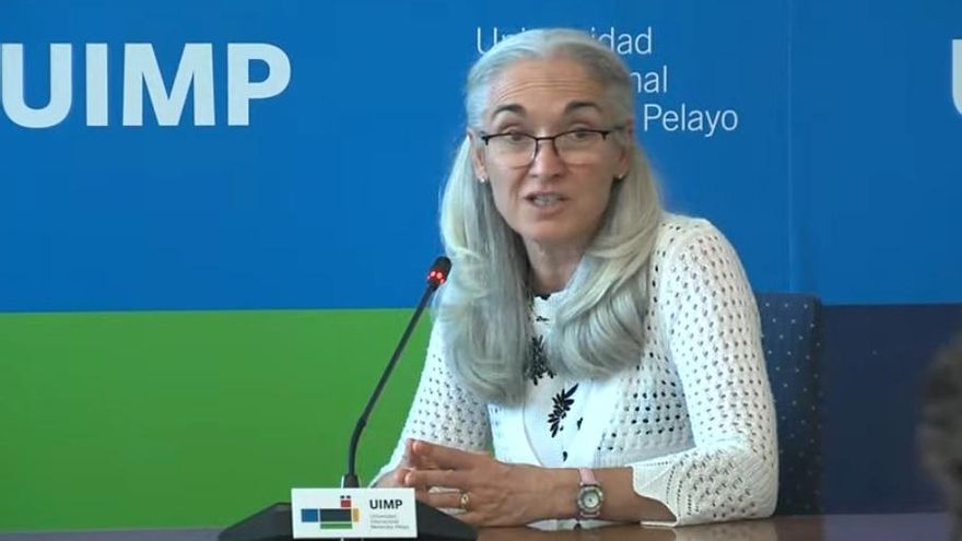 La biofísica Eva Nogales en la UIMP