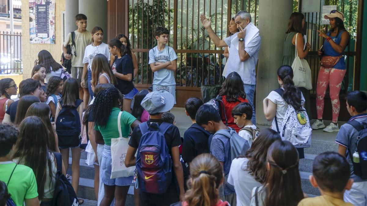 Comienzo de las clases en los institutos