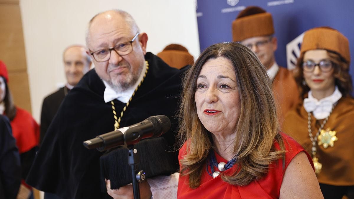 Sesión de investidura de Manuel Torralbo como rector de la Universidad de Córdoba