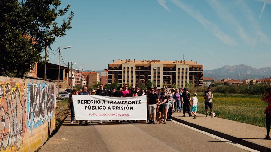 Sin transporte público a la cárcel de Logroño: 17 años de una reivindicación que todavía tendrá que esperar