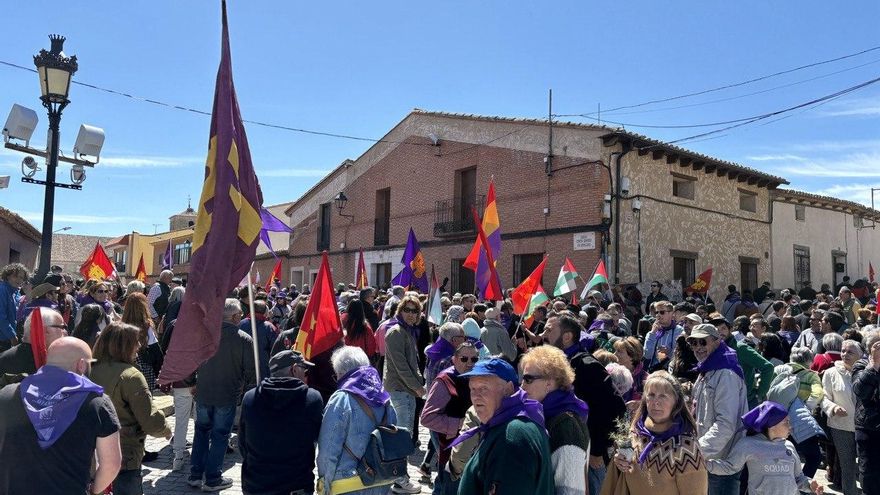Villalar resiste como epicentro del Día de Castilla y León: "Cuanto menos apoyo reciba de la Junta más vamos a venir"