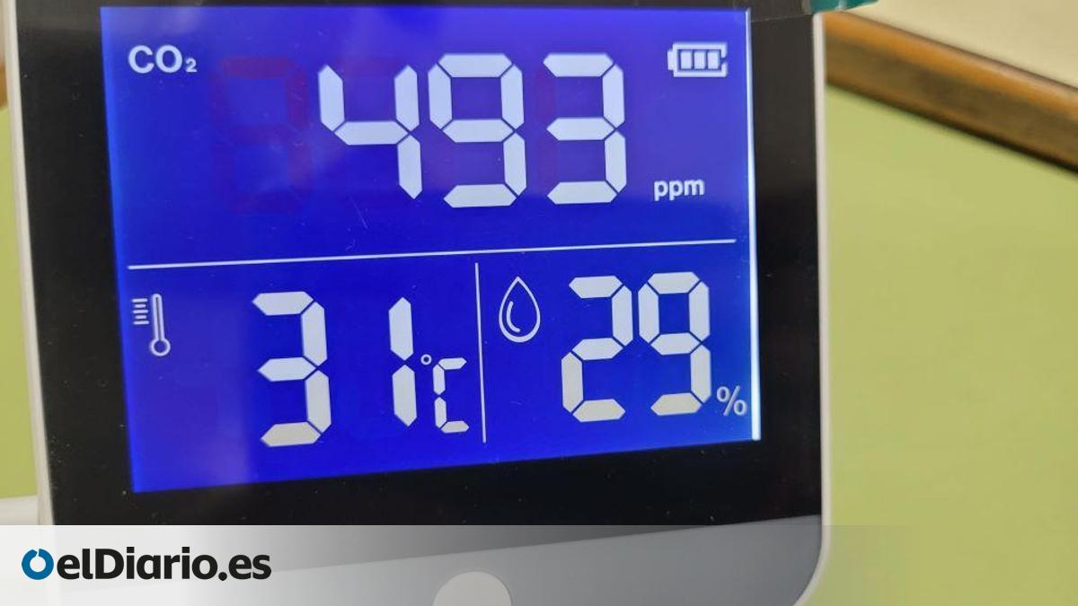 Las quejas por el calor en las aulas se multiplican