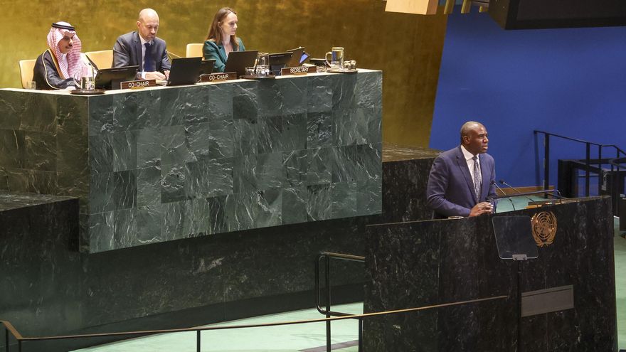 Reino Unido asegura en la ONU que reconocerá a Palestina para "influir sobre el terreno"