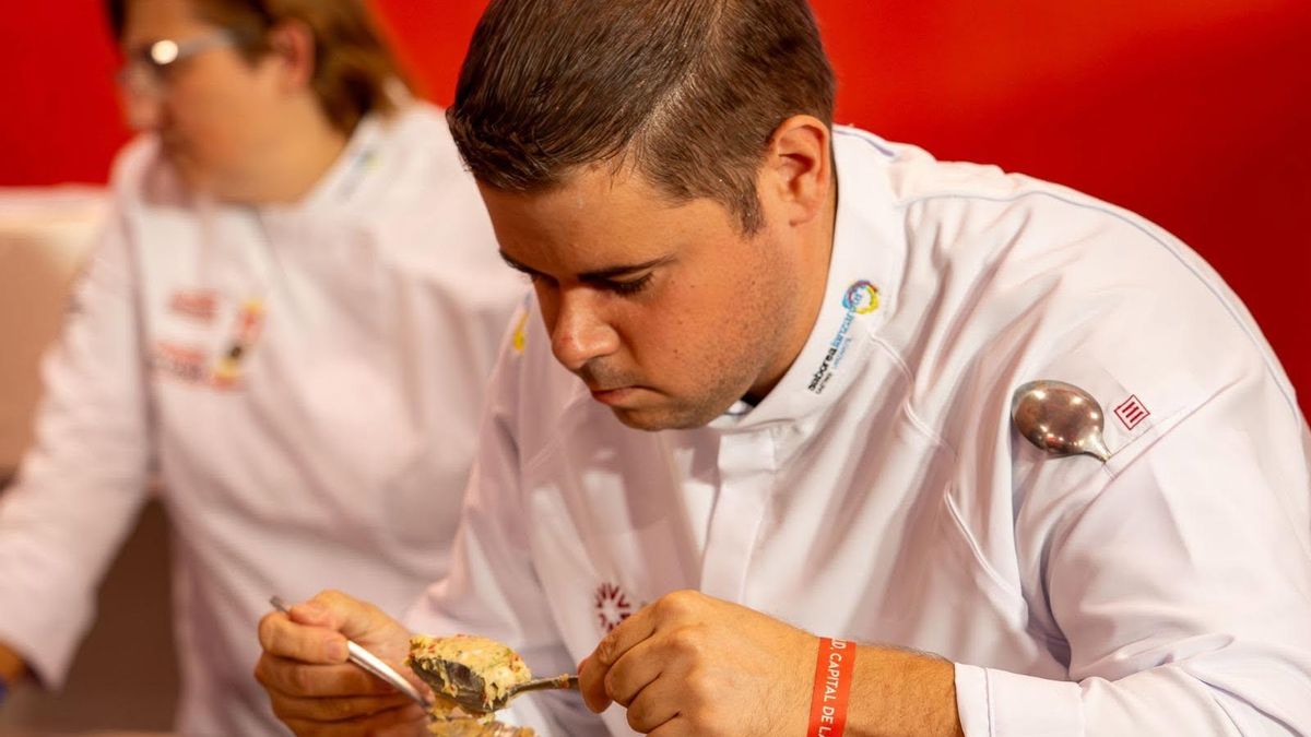 El palmero Josué Martín Hernández, finalista en el XXII Concurso Nacional de Pinchos y Tapas Ciudad de Valladolid 2026