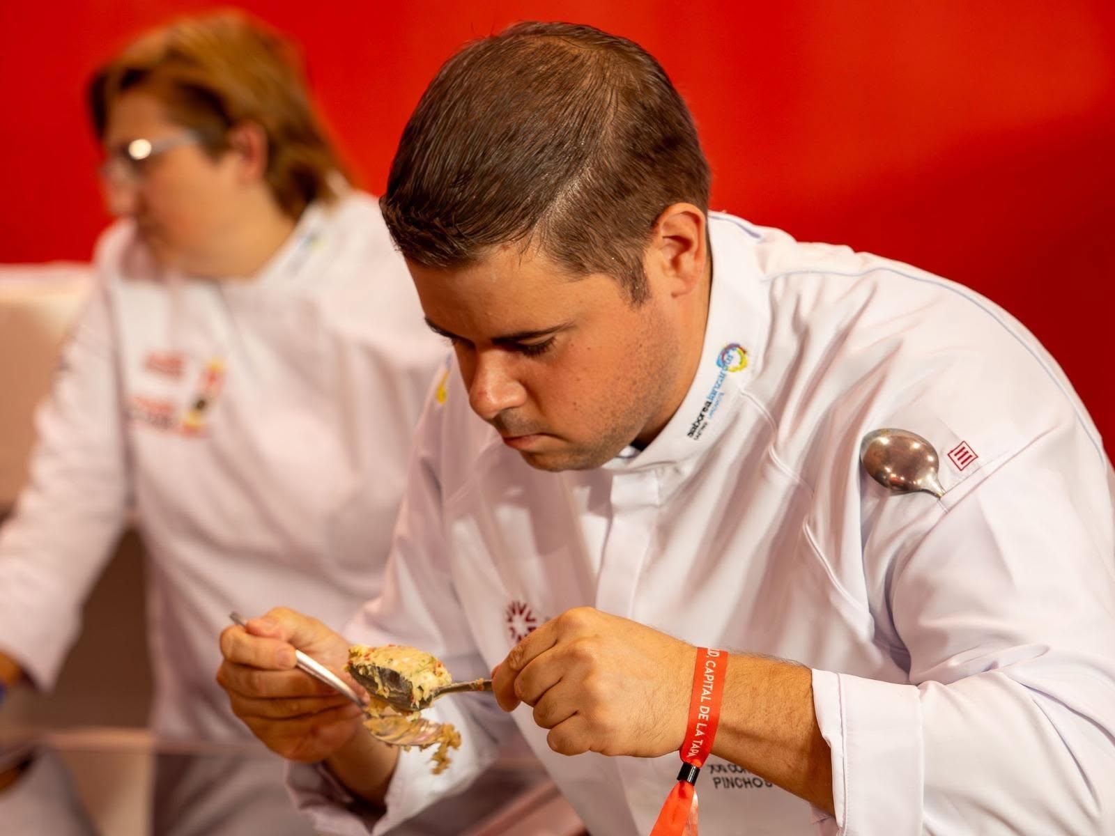 Josué Martín Hernández, finalista en el XXII Concurso Nacional de Pinchos y Tapas Ciudad de Valladolid 2026.