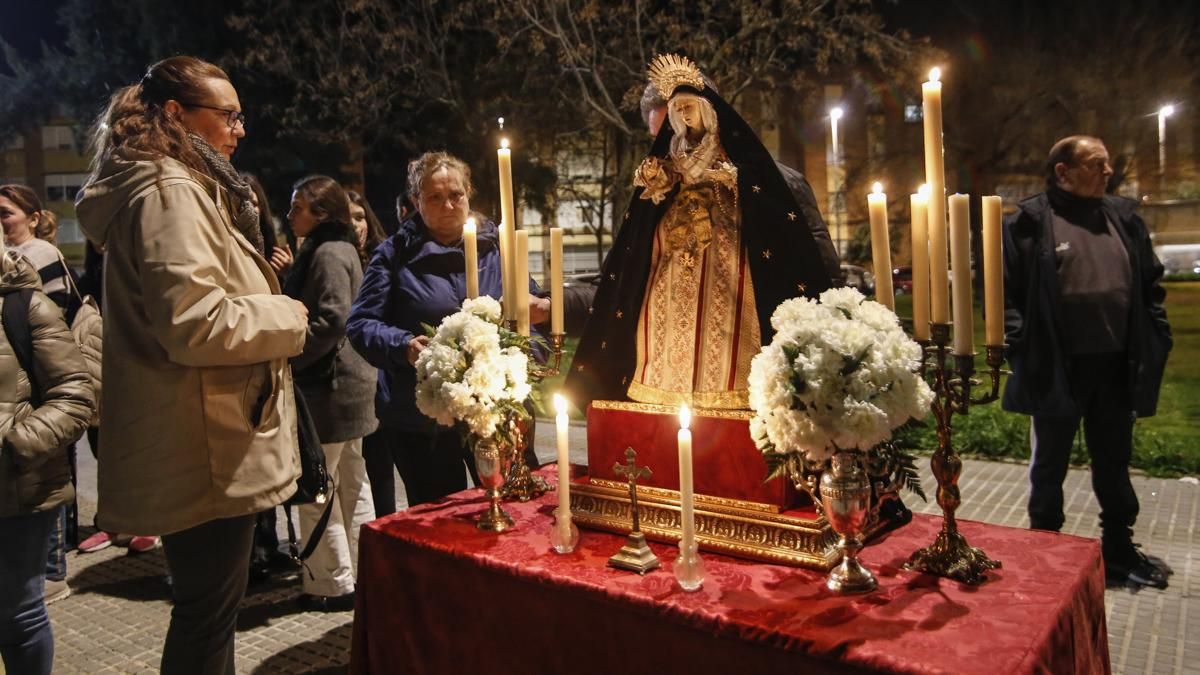 Vía Crucis de Jesús de la Victoria en sus Tres Caídas