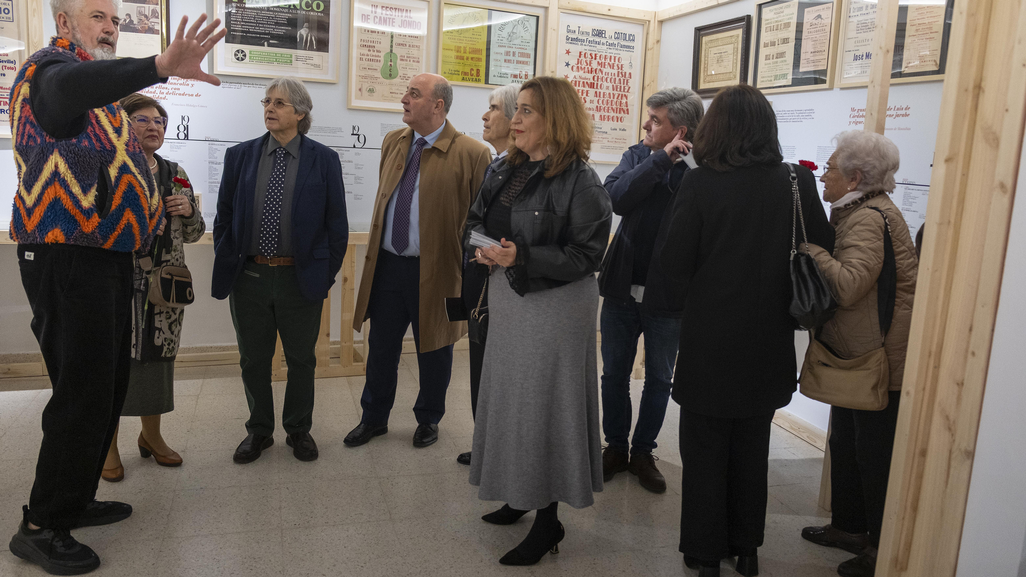Posadas estrena un espacio dedicado al flamenco en honor al cantaor Luis de Córdoba