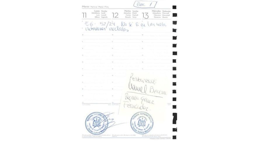 Un post-it sirve para intentar implicar a la fiscal provincial de Madrid en una reunión con Begoña Gómez que ambas niegan