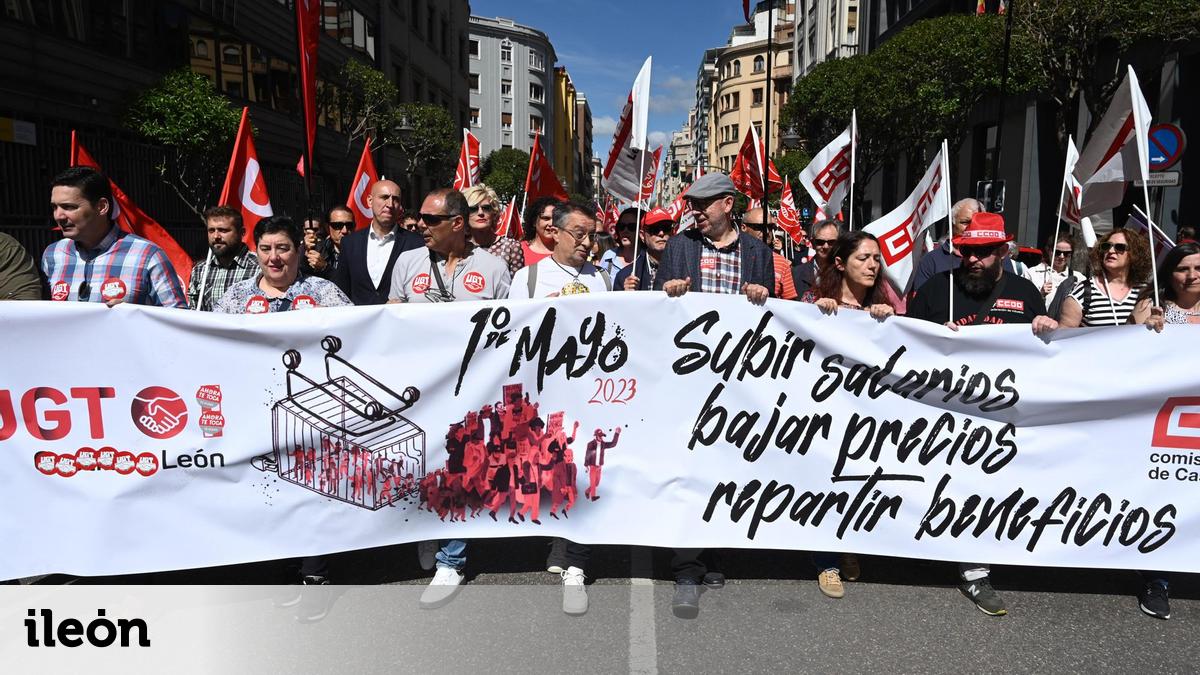 CCOO y UGT convocan a la ciudadanía leonesa a salir a la calle el 1 de ...
