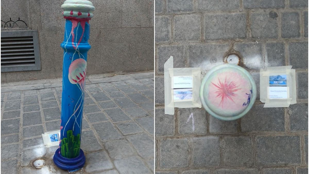 Pinta Malasaña 2019 - Bolardo 01