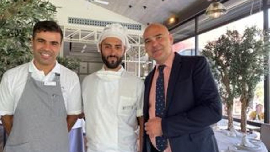 Said, Fede y Antonio en La Toscana