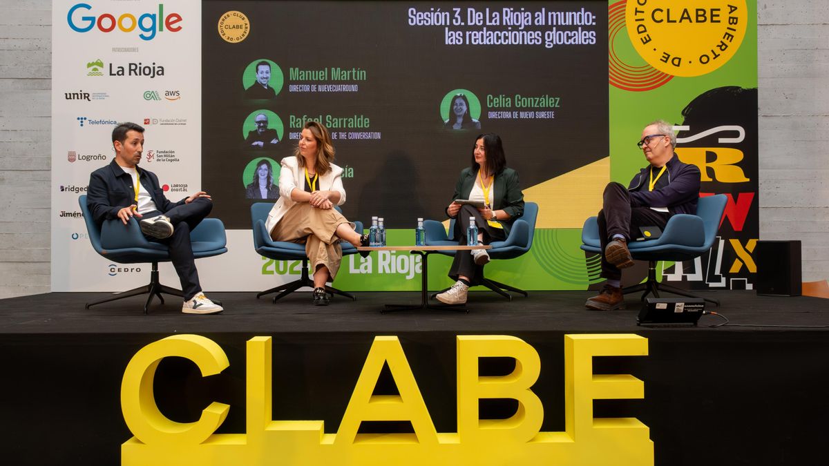 Panel 'De La Rioja al mundo: las redacciones glocales'