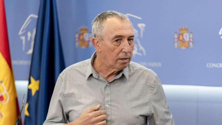 El portavoz de Compromís en el Congreso, Joan Baldoví.