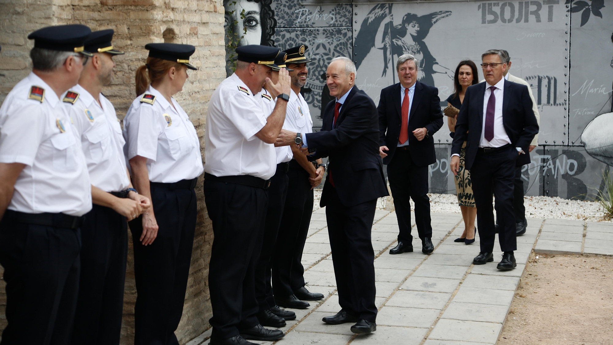 Toma de posesión del nuevo intendente mayor de la Jefatura de la Policía Local