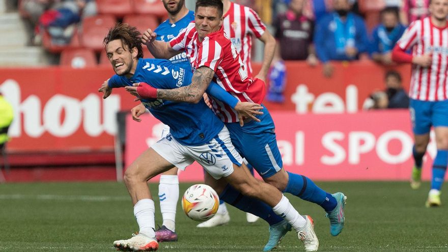 El Tenerife se redime de la bofetada del Sporting con los goles de Gallego