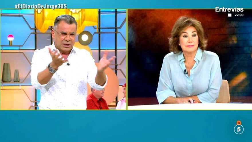 Jorge Javier aprovecha su conexión con Ana Rosa tras quedarse "sin sitio para opinar": "¡Menudo sinvergüenza el rey!"