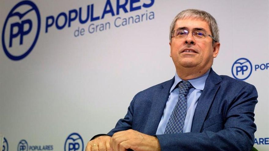 Marco Aurelio Pérez, candidato de PP-AV a la Alcaldía de San Bartolomé de Tirajana