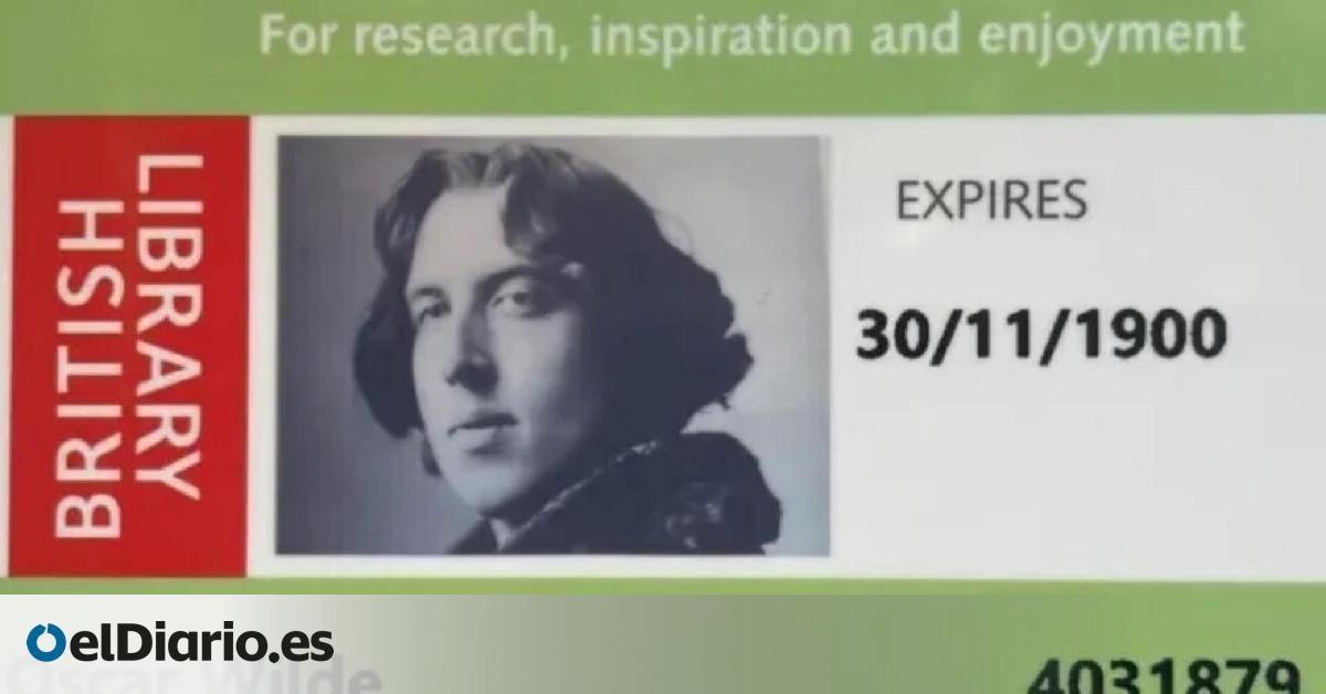 La Biblioteca Británica devuelve a Oscar Wilde el carnet que le quitó hace 130 años por ser homosexual