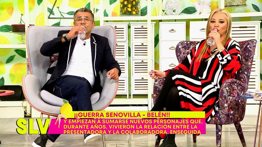 Jorge Javier Vázquez y Paz Padilla en 'Sálvame'