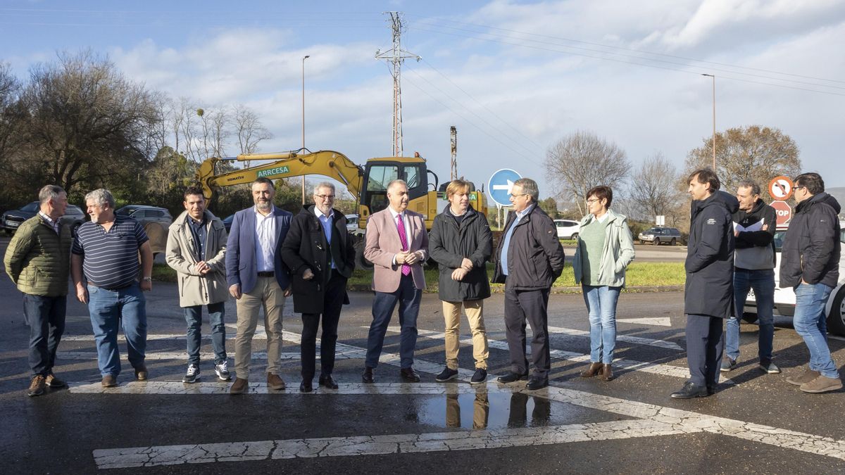 Las obras de mejora del acceso al parque empresarial del Besaya costarán 2,6 millones y estarán finalizadas en 2026