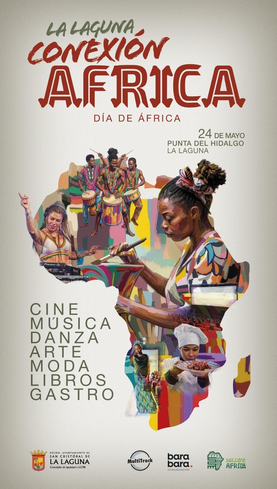 Cartel de 'Conexión África'.