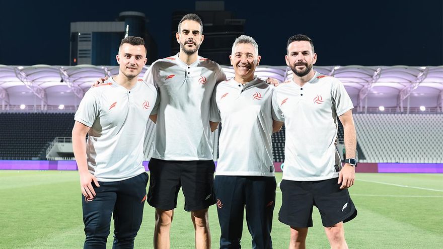 La vida de un cuerpo técnico cordobés en Arabia Saudí