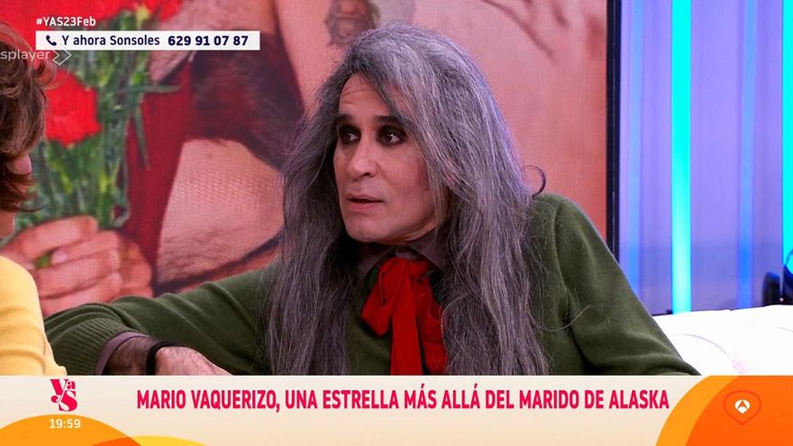 Mario Vaquerizo, en el plató de 'Y ahora Sonsoles'